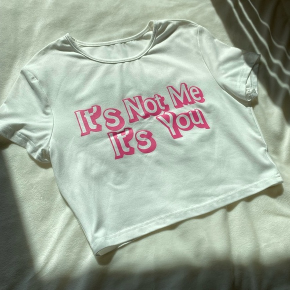 Dolls Kill ☀️ “It’s Not Me, It’s You” Sassy Crop Top